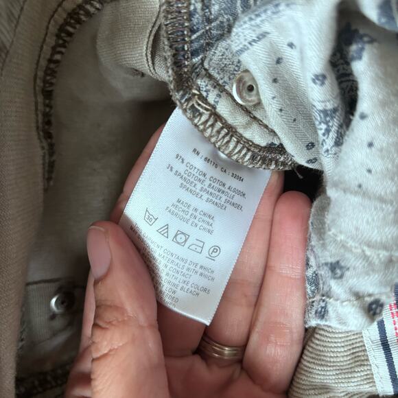 Pilcro and the Letterpress Gray Straight Leg Pants - Picture 4 of 9